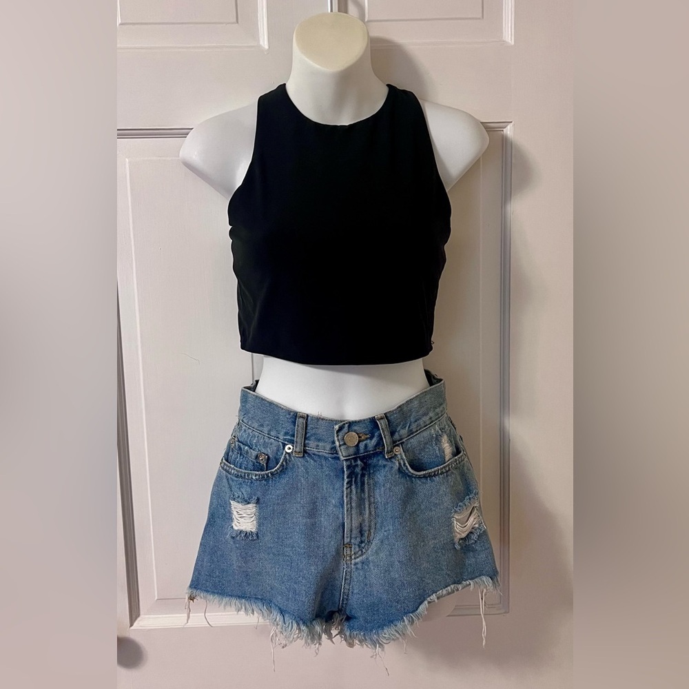 BDG Urban Outfitters Distressed Jean Shorts - Picture 1 of 4